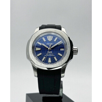 Custom Seiko Mod • Blue Globe Prospex Nautilus • 40mm